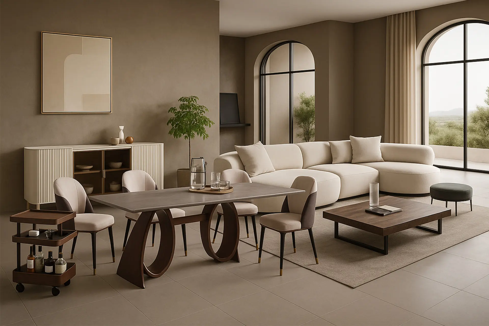 Livora One LUME 素材 感性を刺激 家具 おしゃれ　高級　インテリア　コーディネート モダン ブランド サイズオーダー セラミック セミオーダー